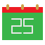 calendar-christmas-date-day-december-xmas-icon