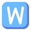 w-alphabet-abecedary-sign-symbol-letter-icon