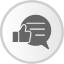 comment-feedback-good-positive-recall-review-icon