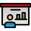 analytics-board-chart-person-presentation-report-training-icon