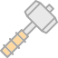 battle-hammer-knight-medieval-thor-viking-weapon-icon