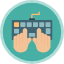 data-entry-hand-keyboard-medical-online-icon