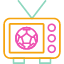 television-an-image-of-a-tv-screen-indicating-the-broadcasting-football-game-icon