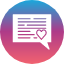 bubble-chat-comment-feedback-heart-like-icon