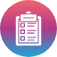 clipboard-document-file-list-text-icon
