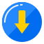 down-arrow-direction-button-pointer-icon