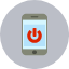 button-down-features-mobile-phone-power-icon