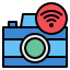 camera-technology-wifi-connection-icon