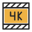 k-display-film-monitor-movie-screen-video-icon