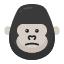 gorilla-animal-monkey-zoo-pets-icon