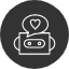 love-heart-artificial-bot-chat-conversation-intelligence-machine-icon