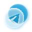 telegram-glass-freed-frosted-transparent-clear-icons-social-media-logos-icon