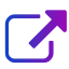 gradient-external-link-symbol-icon