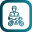 motorcyclist-icon