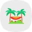 beach-hammock-bed-travel-icon