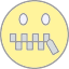 zipper-mouth-face-emoji-smiley-mood-icon