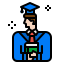 graduate-student-user-education-people-icon
