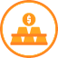 cash-coin-dollar-gold-isometric-money-stack-icon