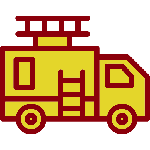 fire icon, truck icon, emergency icon, engine icon, ladder icon, rescue ...