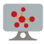 computer-atom-research-electron-molecule-science-icon