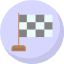 checkered-flags-finish-flagpole-location-race-icon