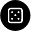 dice-square-dot-icon