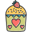 muffin-birthday-cake-dessert-sweet-candle-celebration-mother-s-day-icon