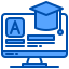 online-learning-grade-computer-icon