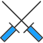 athletic-exercise-fencing-game-sport-training-icon