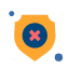 antivirus-protection-shield-failed-icon
