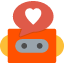 love-heart-artificial-bot-chat-conversation-intelligence-machine-icon