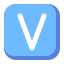 v-alphabet-abecedary-sign-symbol-letter-icon