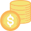 dollar-coins-finance-money-taxes-icon