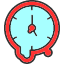 surrealism-slow-melt-clock-time-management-icon