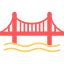america-bridge-gate-golden-landmark-tourism-usa-icon-vector-design-icons-icon