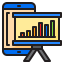 report-bar-graph-analytics-statistics-mobilephone-icon