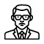 man-user-avatar-business-worker-icon