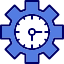clock-management-settings-blockchain-icon