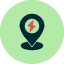 location-energy-thunder-pin-map-bolt-power-flash-point-mark-icon