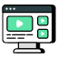 web-video-online-video-video-streaming-play-video-multimedia-icon