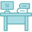 book-computer-desk-monitor-table-work-icon