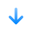 arrow-down-short-direction-navigation-position-icon