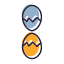 egg-fight-game-easter-competition-fun-tradition-food-boiled-icon-vector-design-icon
