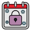 padlock-calendar-date-event-icon