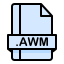 awm-file-format-extension-document-icon