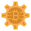 setting-bitcoin-network-cryptocurrency-money-control-icon
