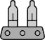 nixie-tube-electronic-glow-discharge-cathode-icon