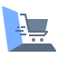 onlineshopping-hologram-delivery-shipping-ecommerce-icon