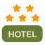 hotel-rating-stars-five-icon