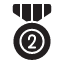 runner-up-winner-champion-win-medal-badge-quality-ranking-ribbon-icon